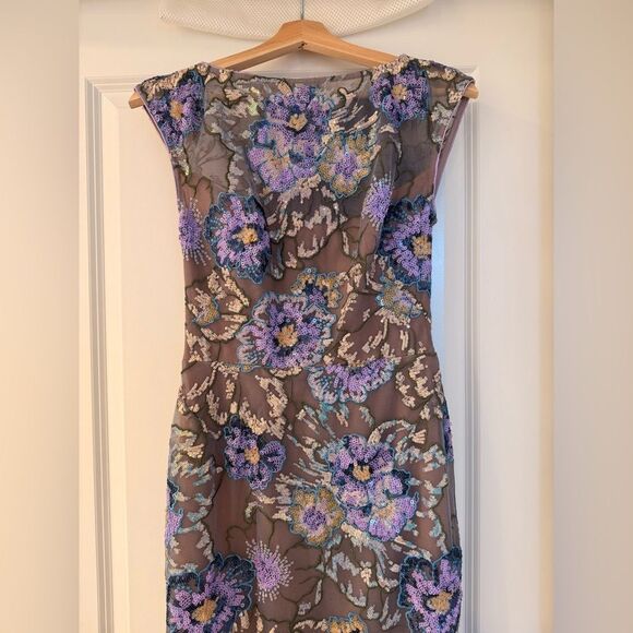 NWOT Bronx and Banco Violet Floral Maxi Dress - Picture 5 of 15